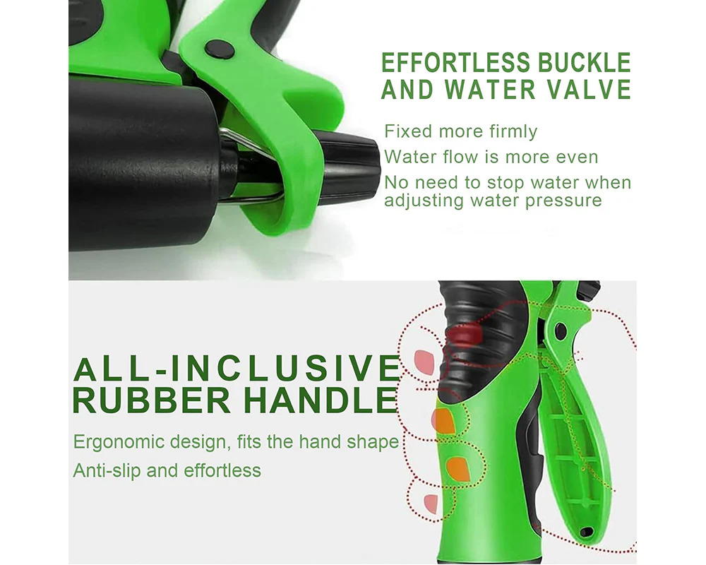Expandable Flexible Garden Hose Spray Nozzle 30M - Image 5
