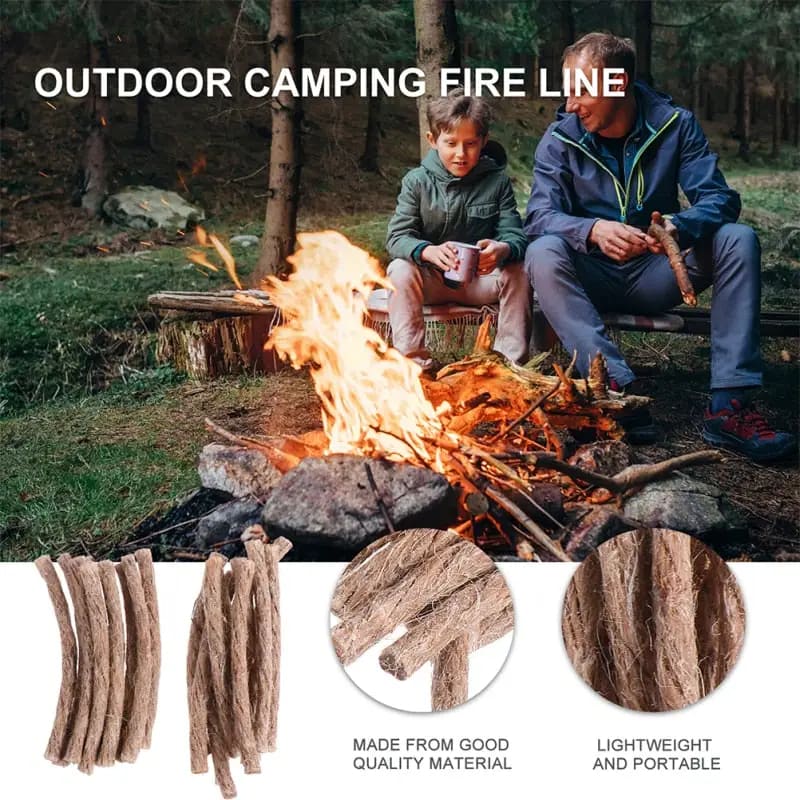 Fire Starter - Tinder Wick (10 pieces in sealed pack) - Image 2