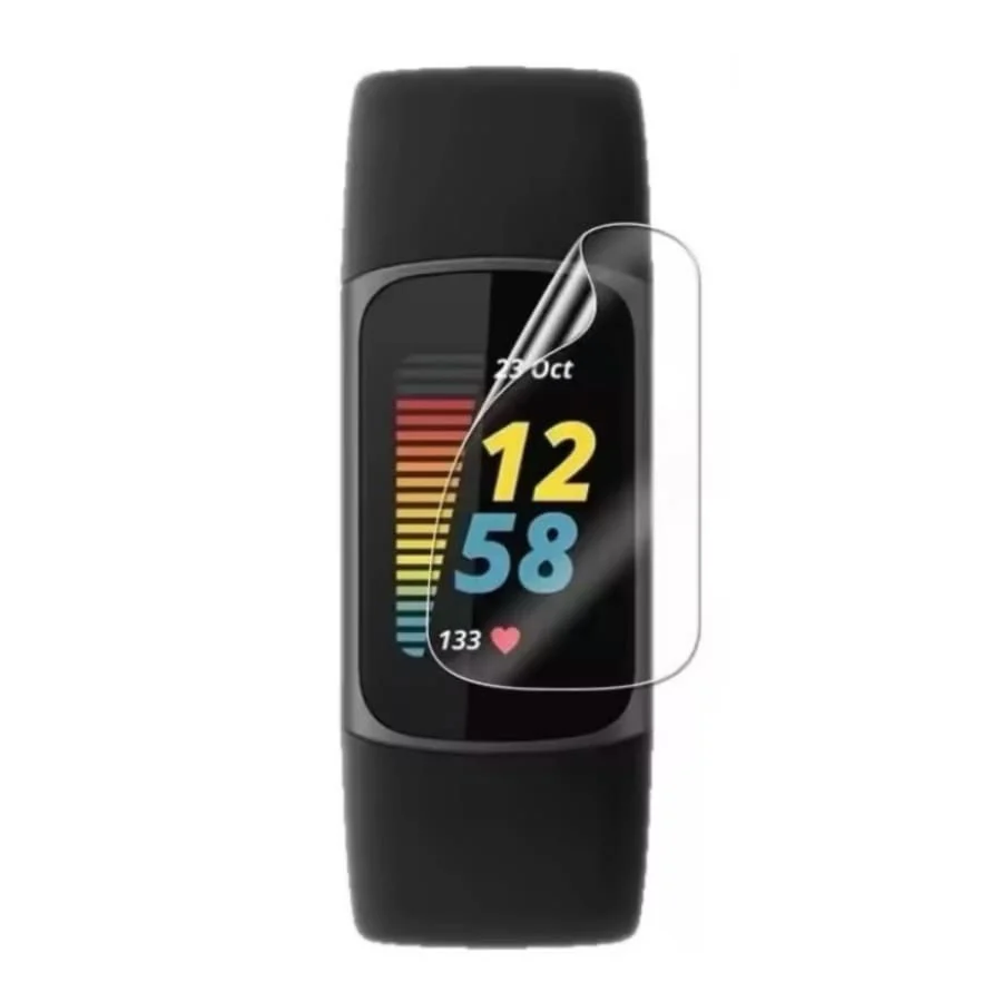 Hydrogel Screen Protectors for Fitbit Charge 5 Watch (Pack of 2)