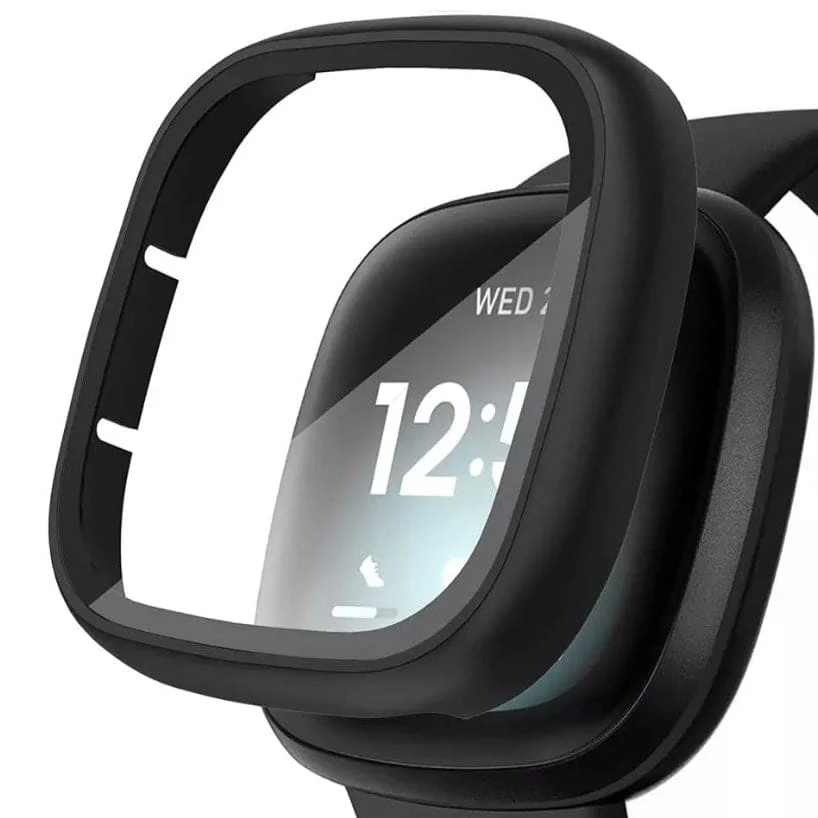 Protective Case for Fitbit Sense (Black) - Image 2