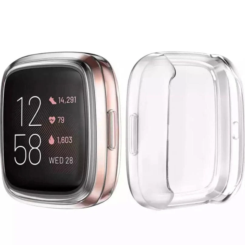 Protective Case for Fitbit Versa 2 (Clear)