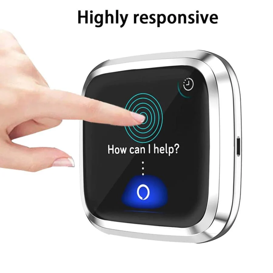 Protective Case for Fitbit Versa 2 (Clear) - Image 3