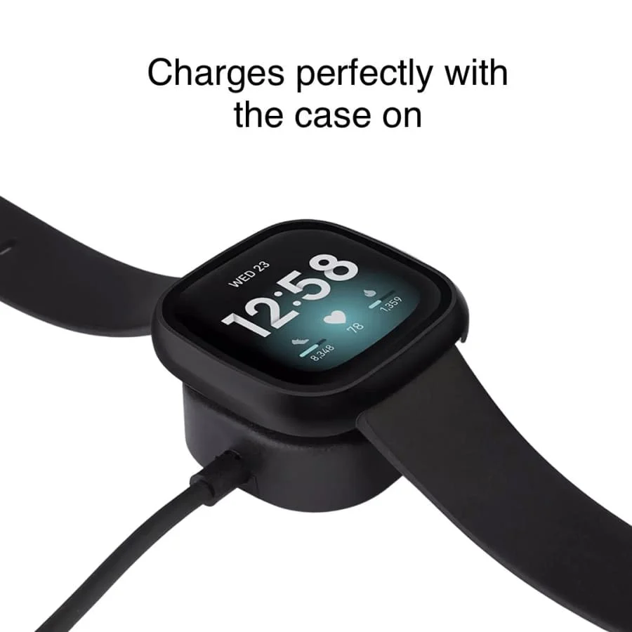 Protective Case for Fitbit Versa 4 (Clear) - Image 2