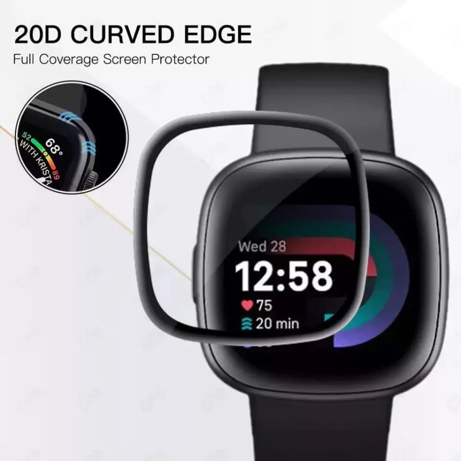 Screen Protectors for Fitbit Versa 4 (Pack of 2) - Image 4