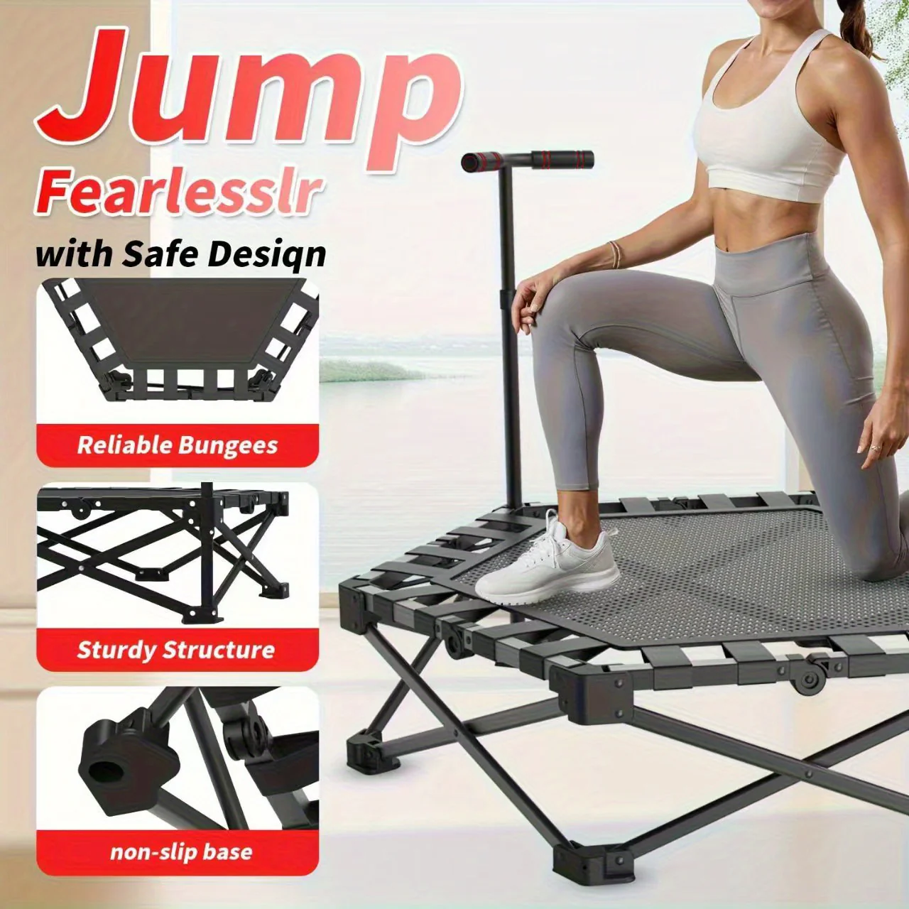 Fitness Trampoline Rebounder - Image 3