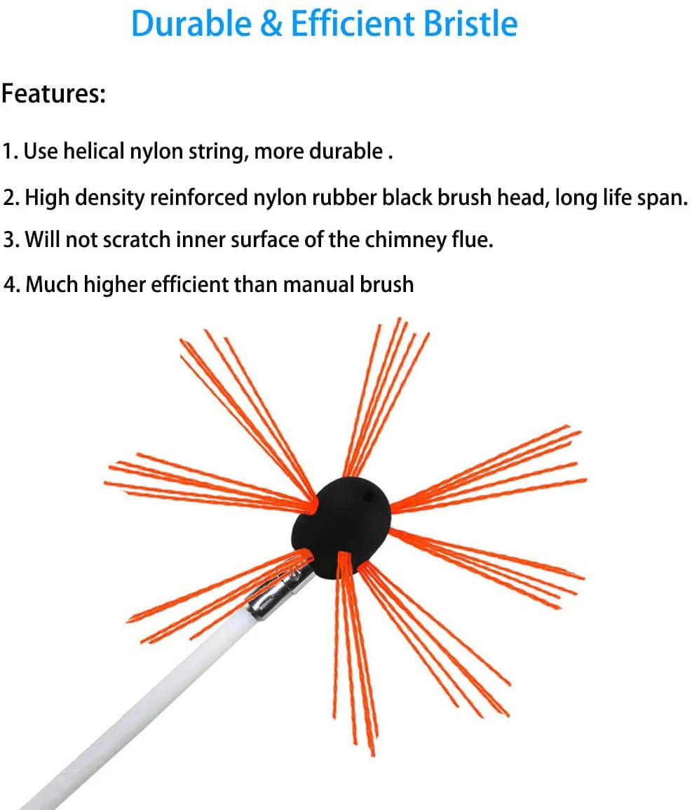 Flexible Dryer Vent Chimney Cleaner Kit - Image 7
