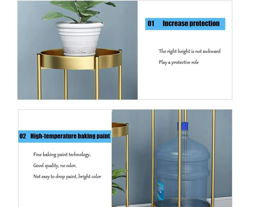 Flower Stand Plant Pot Rack - Image 4