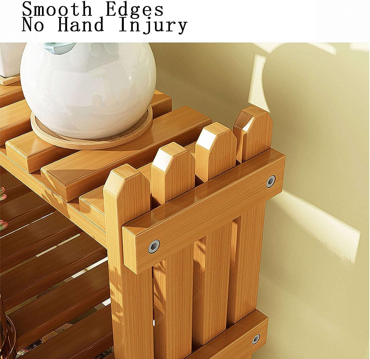 Flower Rack Bamboo Plant Stand - Image 5