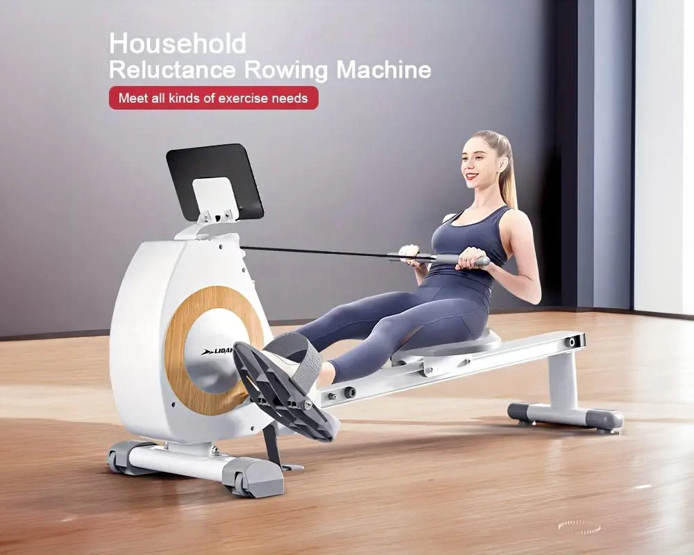 Flywheel Mechanical Rowing Machine Fitness Machine - Image 3