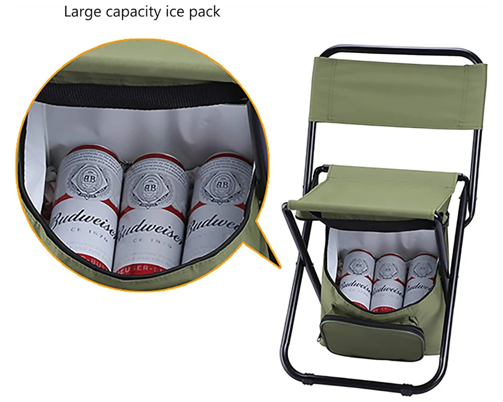 Foldable Camping Fishing Chair - Image 5