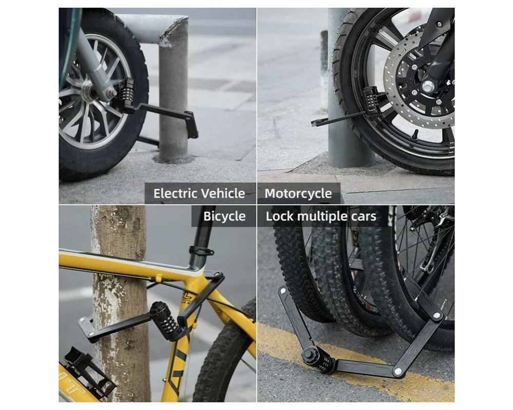 Portable Folding Bike Lock - Image 9