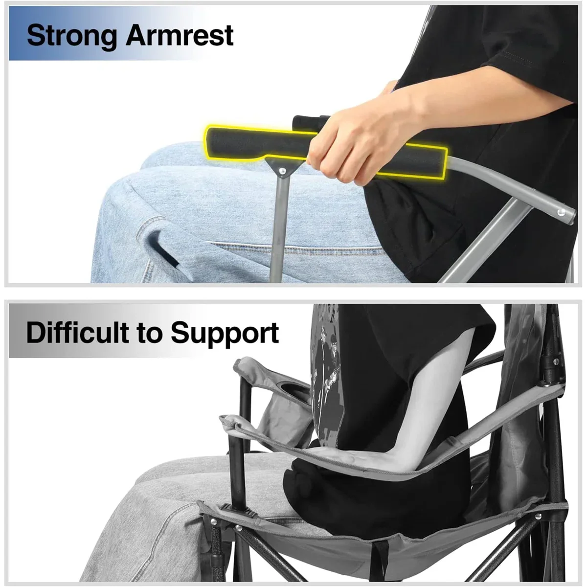 Folding Camping Chair Outdoor Chair - Image 8