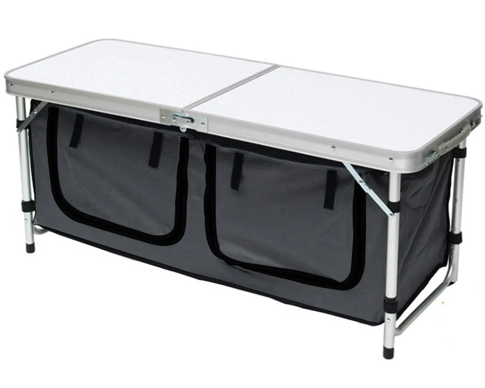 Folding Camping Table with storage - Image 7