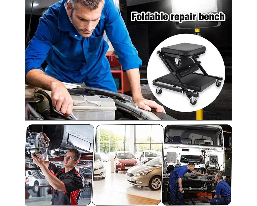 Folding Mechanics Car Creeper Chair - Image 5