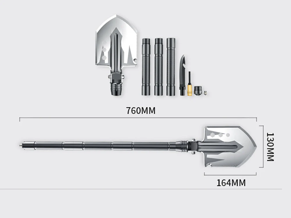Folding Multifunction Survival Shovel - Image 8