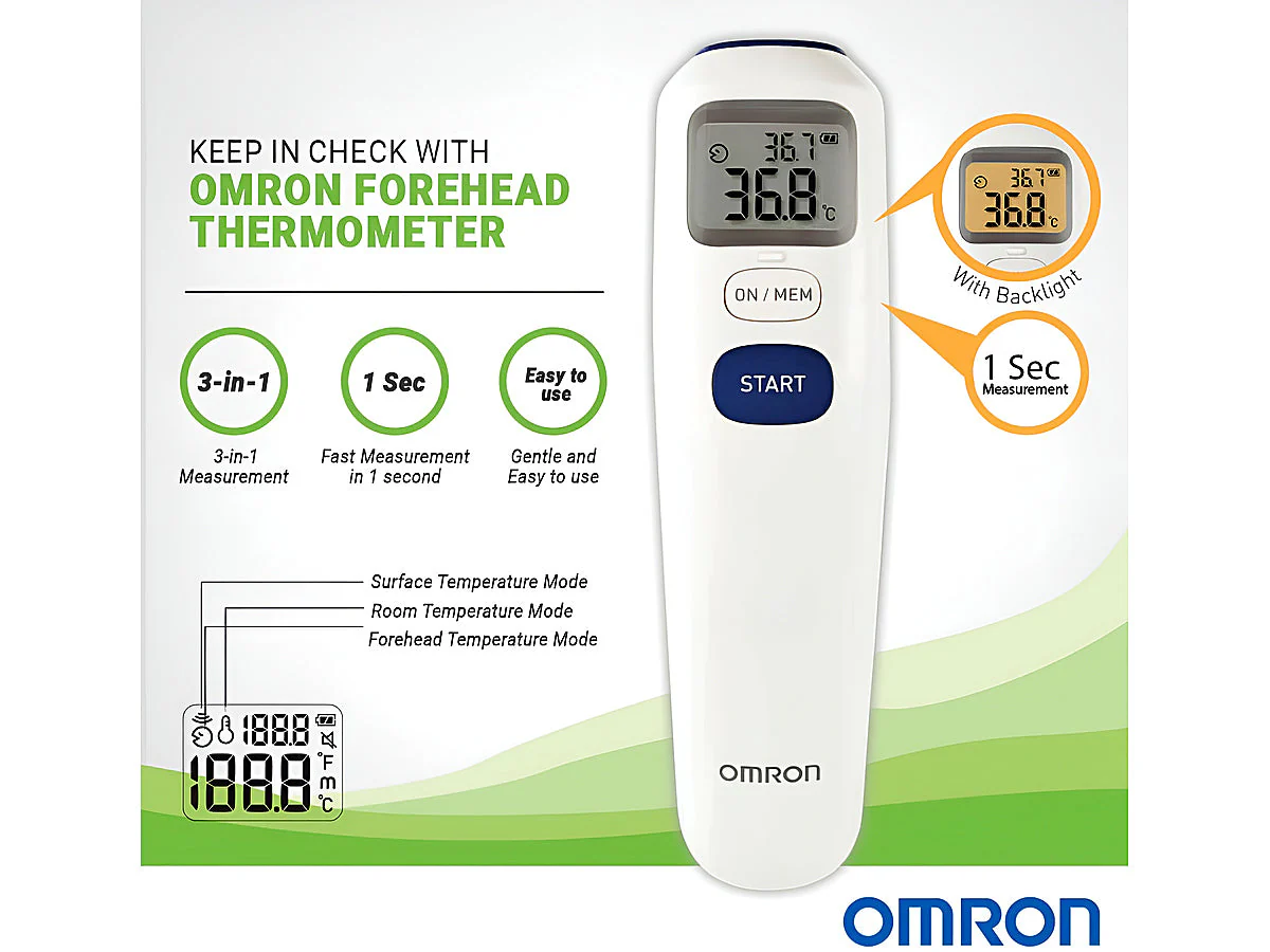 Forehead Thermometer Omron - Image 3