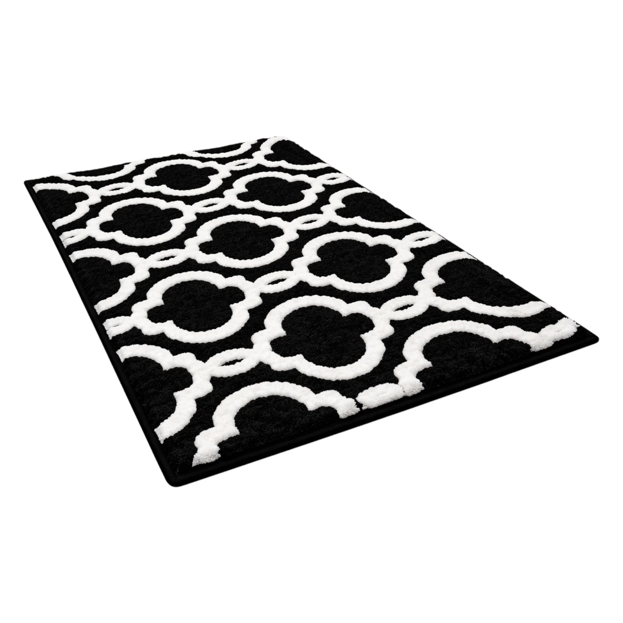 Frankly Cotton Geometric Cotton Bath Mat - Image 2