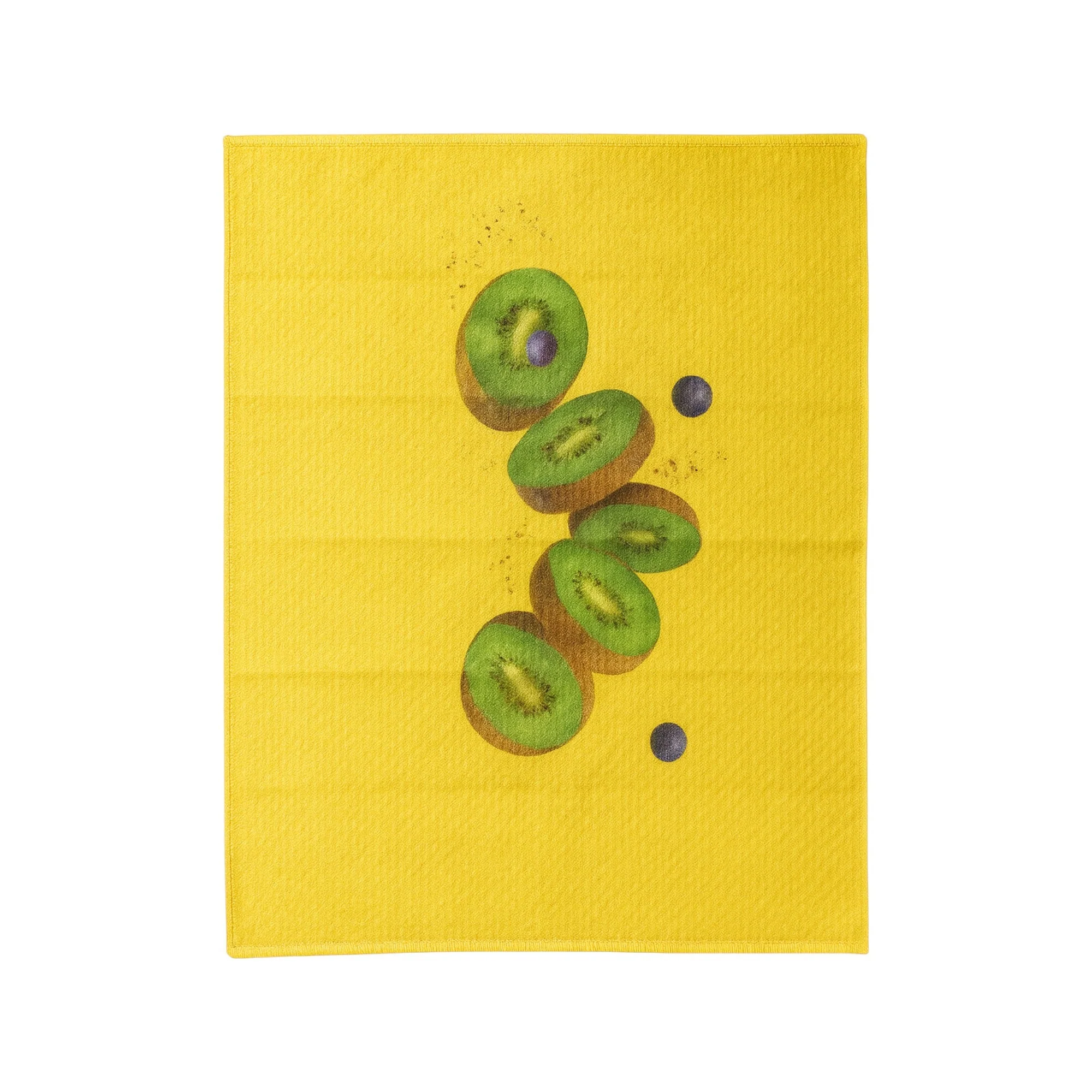 Frankly Cotton Set of 3 Fruit Print Waffle Weave Tea Towel 50 x 70cm - Image 3