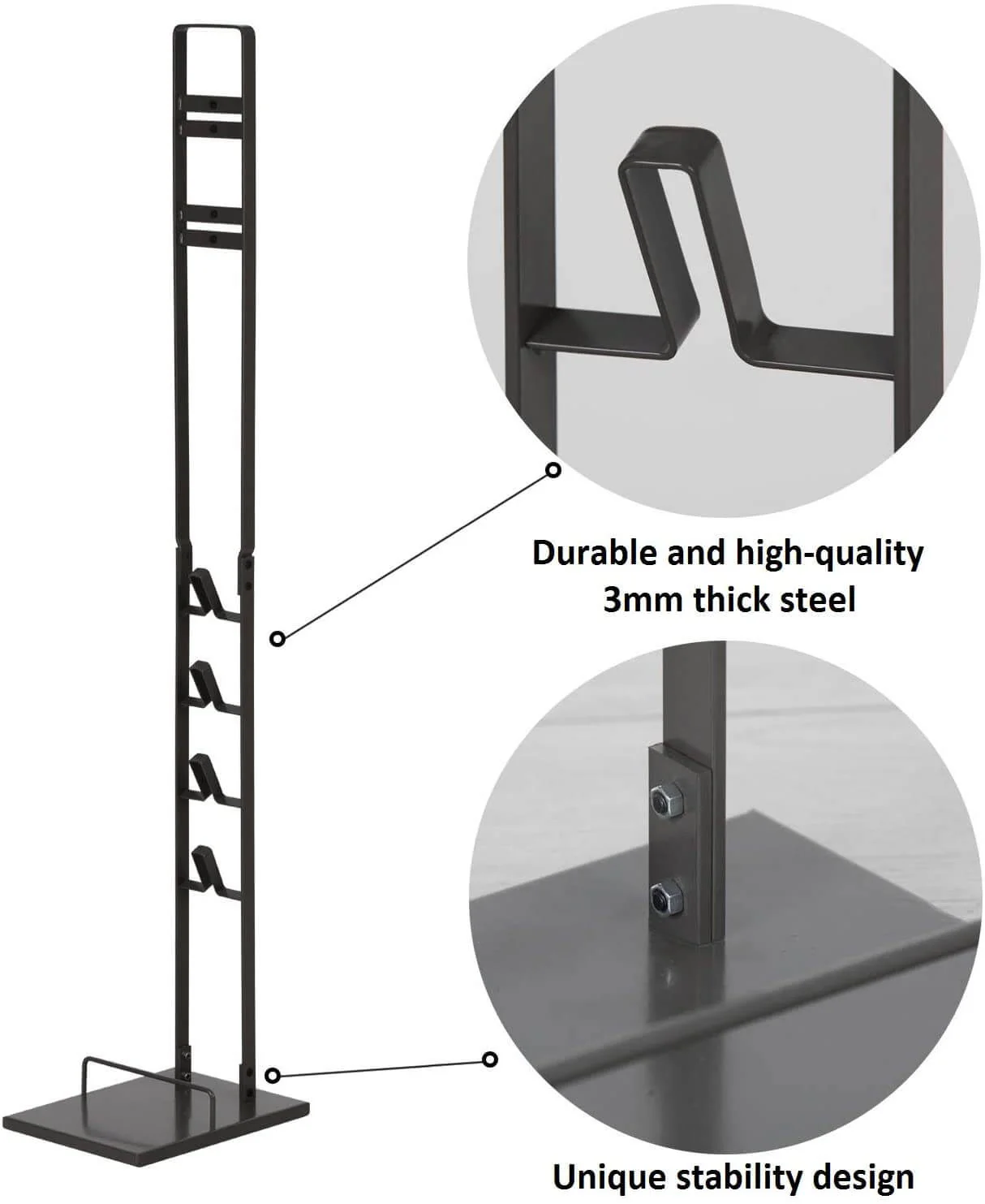 Freestanding Vacuum Stand For Dyson V6 7 8 V10 Compatible - Image 4