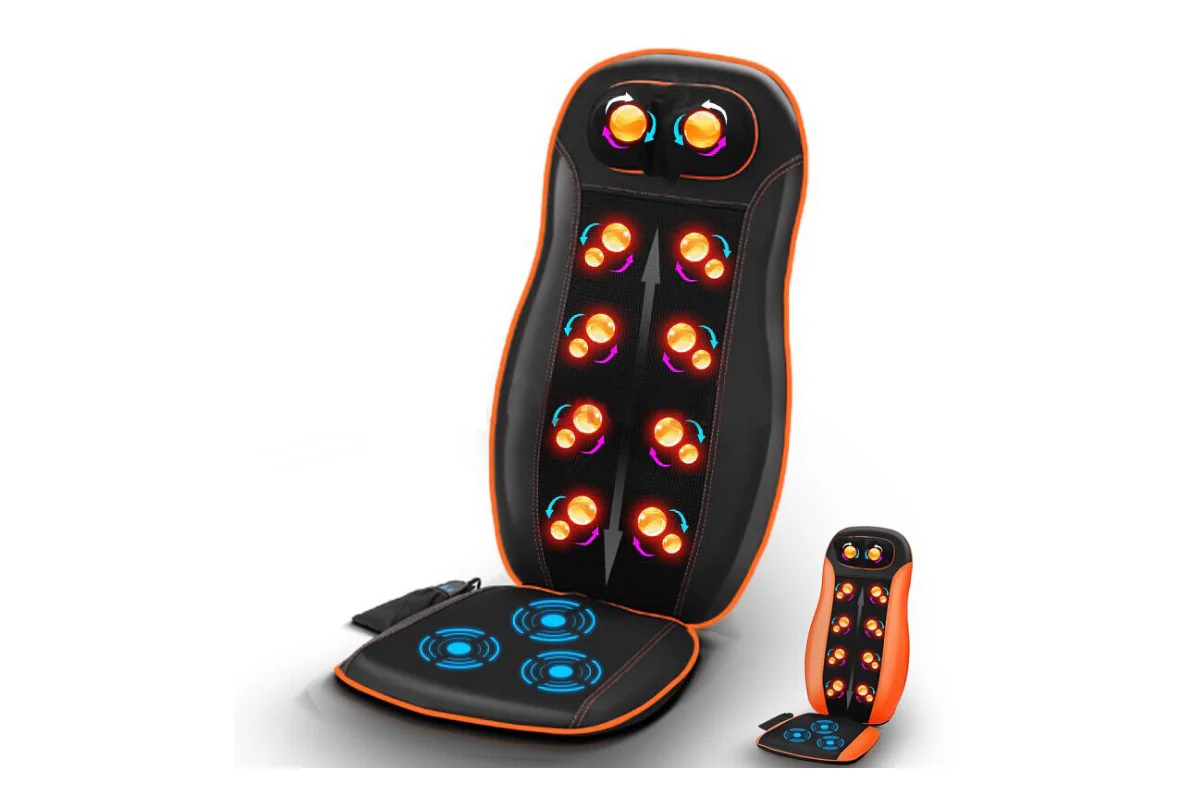 Full Body Back Neck Car Seat Massager Cushion Massage Chair Pad - Image 3