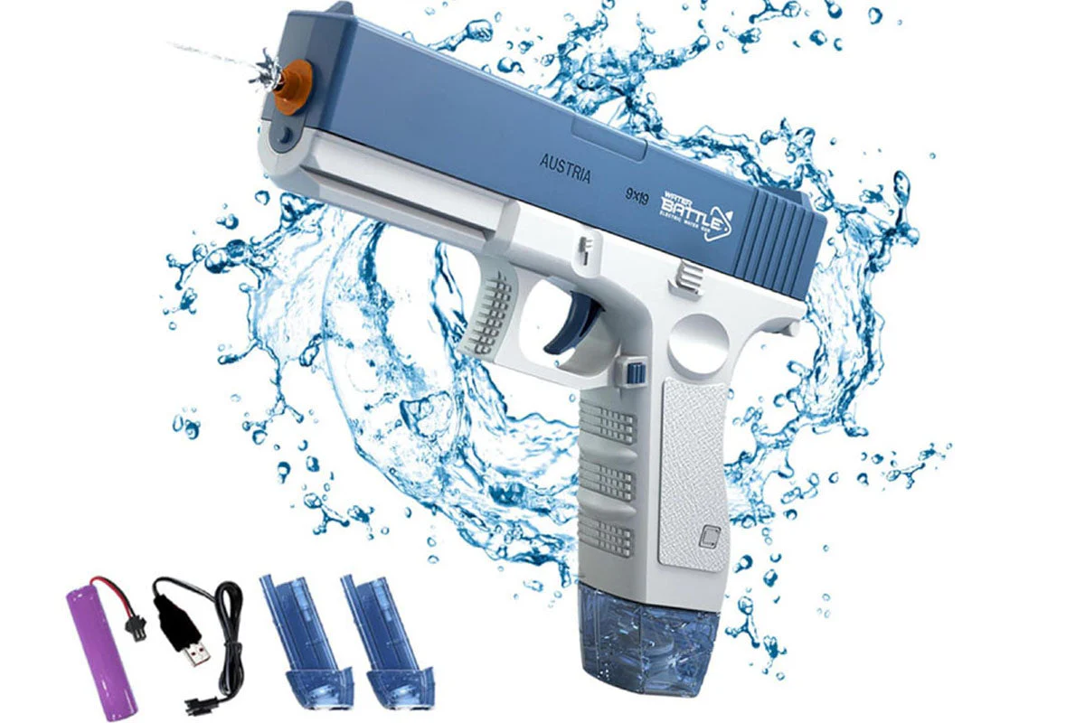 Fully Automatic Repeater Water Gun- 59+59cc Water Tank - Image 2