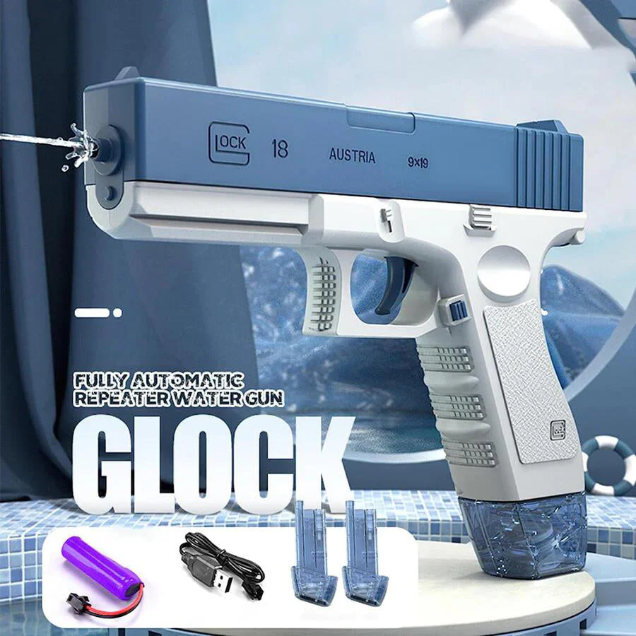 Fully Automatic Repeater Water Gun- 59+59cc Water Tank - Image 4