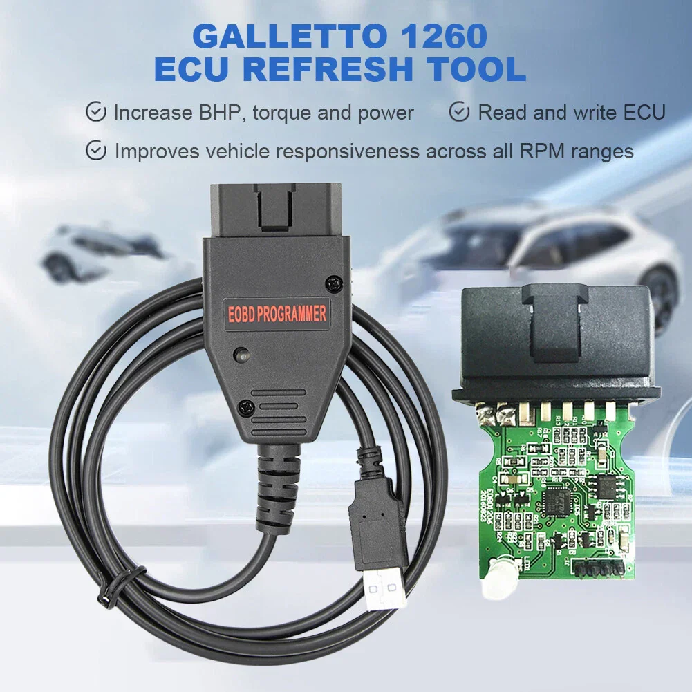 Galletto 1260 OBD2 to ECU Chip Programming - Image 2