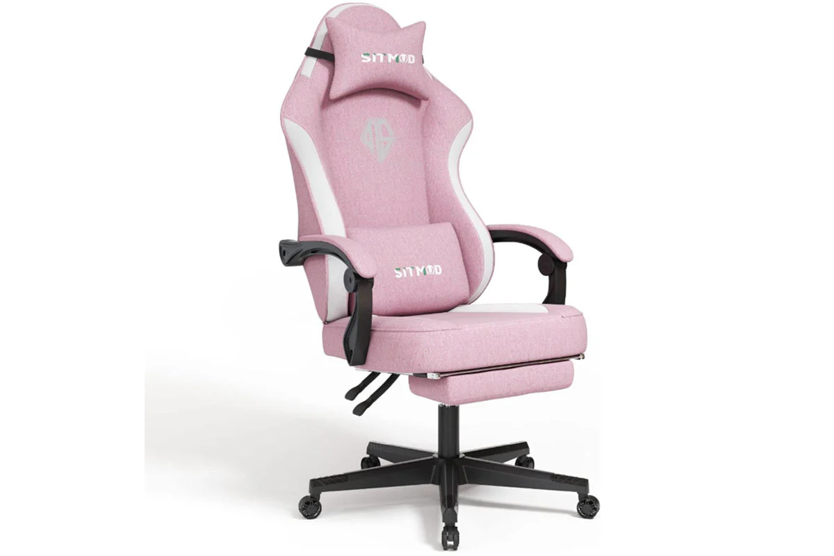 Gaming Chair Office chair with Headrest and Lumbar Support - Image 2