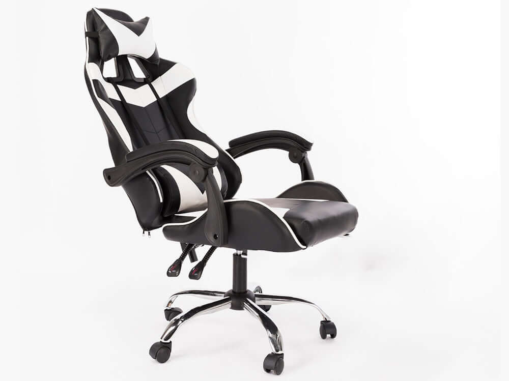 Ergonomic Gaming Chair 150KG Reclining Computer Office Chair with Lumbar Support - Image 3