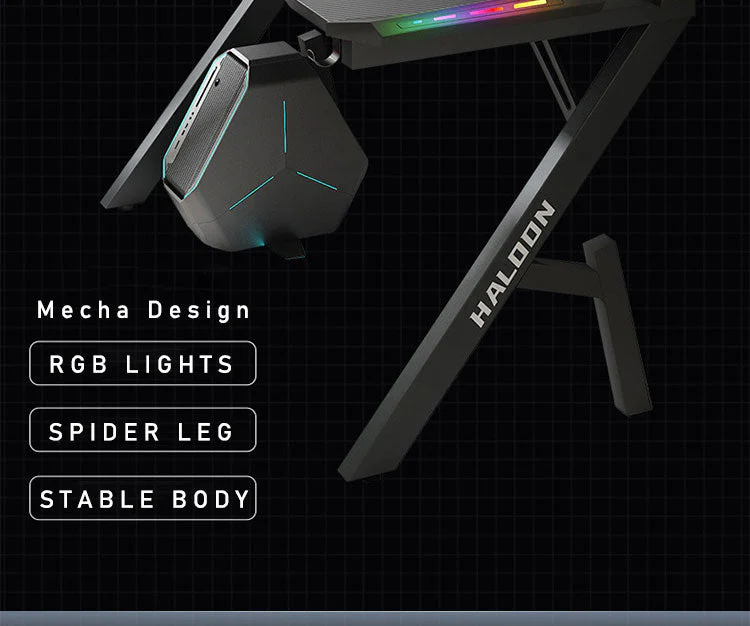 Gaming Chair With Gaming Desk Table - Image 4