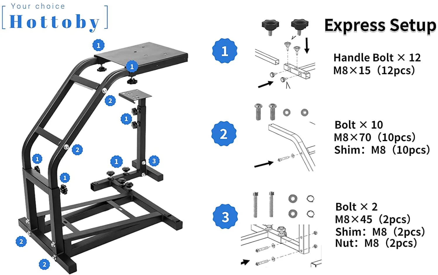 Gaming Wheel Stand - Image 4