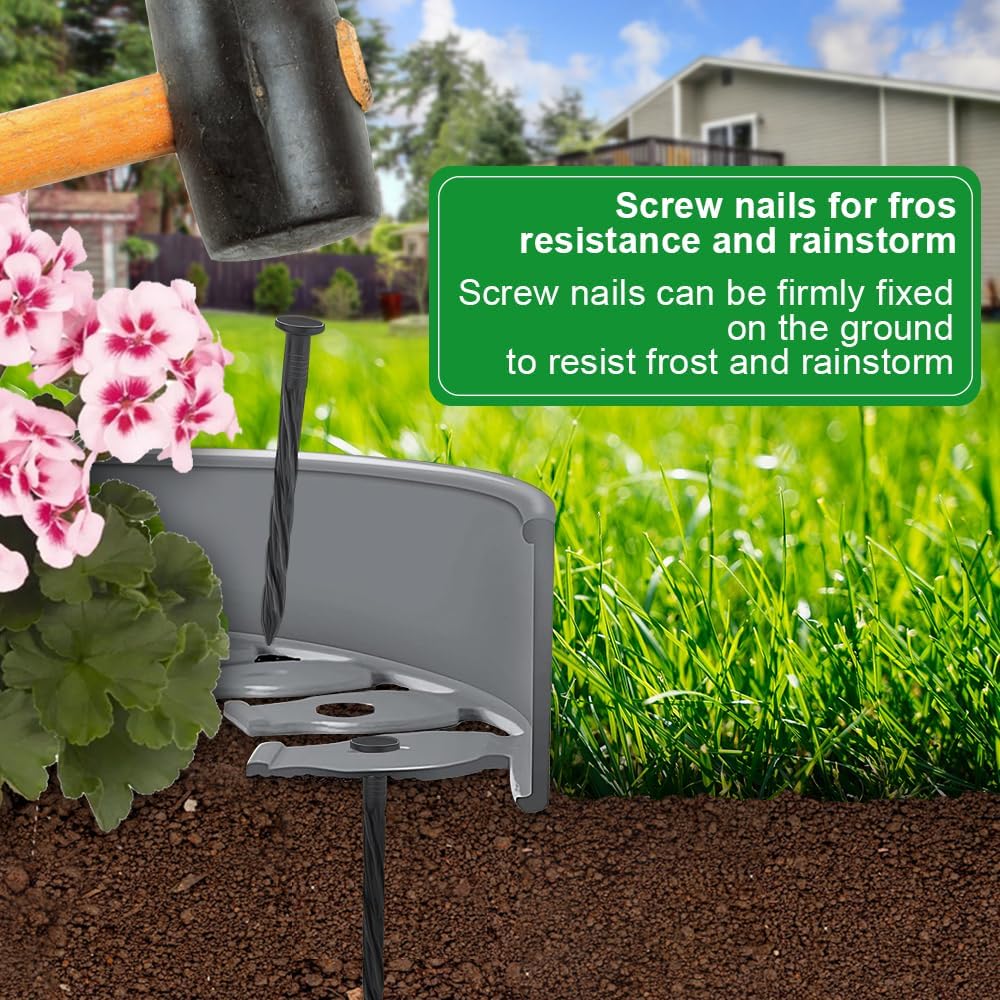 Garden Lawn Edging Landscape Edging 10Mx6PCS - Image 8