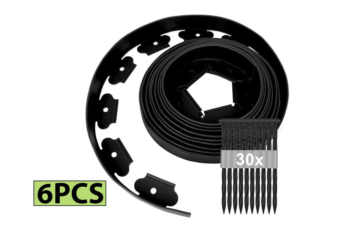 Garden Lawn Edging Landscape Edging 10Mx6PCS - Image 2