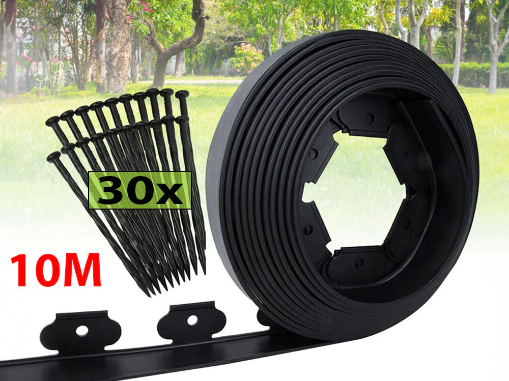 Garden Lawn Edging Landscape Edging 10Mx8PCS - Image 3