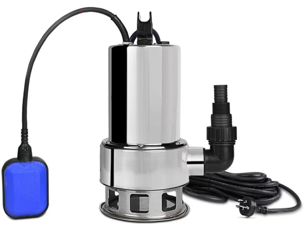Garden Submersible Water Pump 1100W Dirty Water Bore Tank Well Steel Sewerage