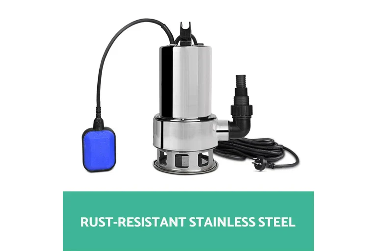 Garden Submersible Water Pump 1100W Dirty Water Bore Tank Well Steel Sewerage - Image 11