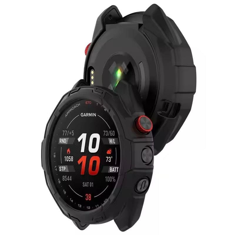 Protective Case for Garmin Approach S70 (42mm) (Black) - Image 2