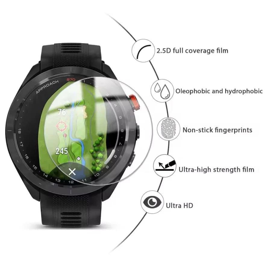 Screen Protector for Garmin Approach S70 (42mm) - Image 2
