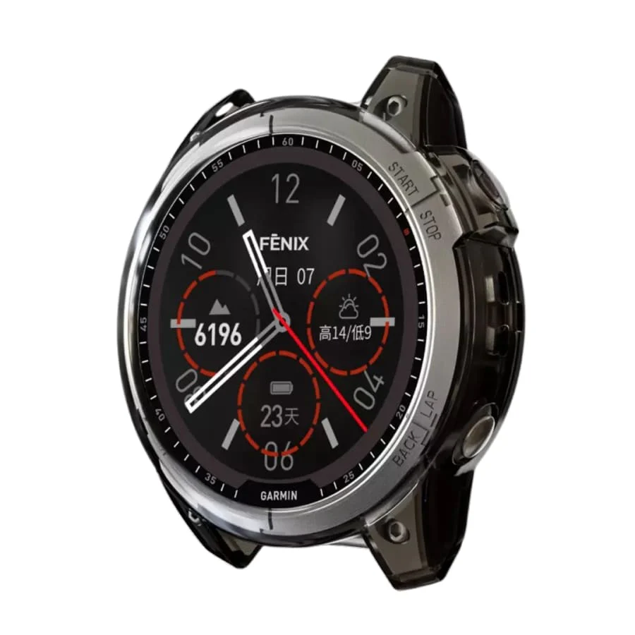 Protective Case for Garmin fenix 7/7 Pro Series (Clear) - Image 3