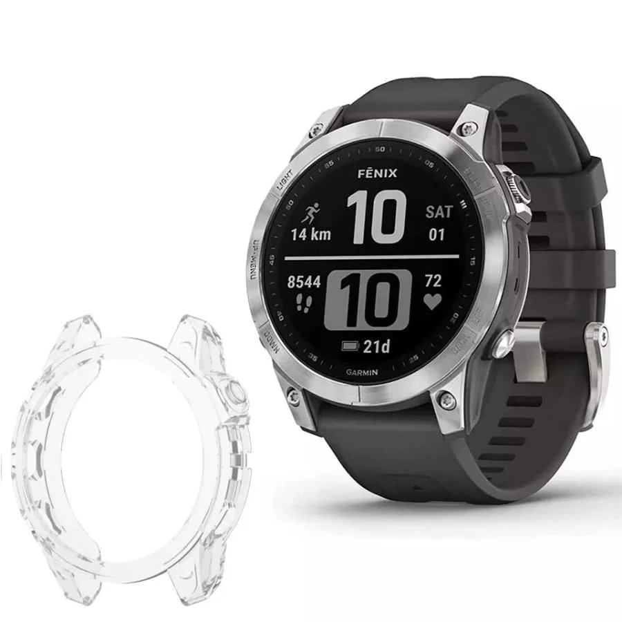 Protective Case for Garmin fenix 7S/7S Pro Series (Clear)