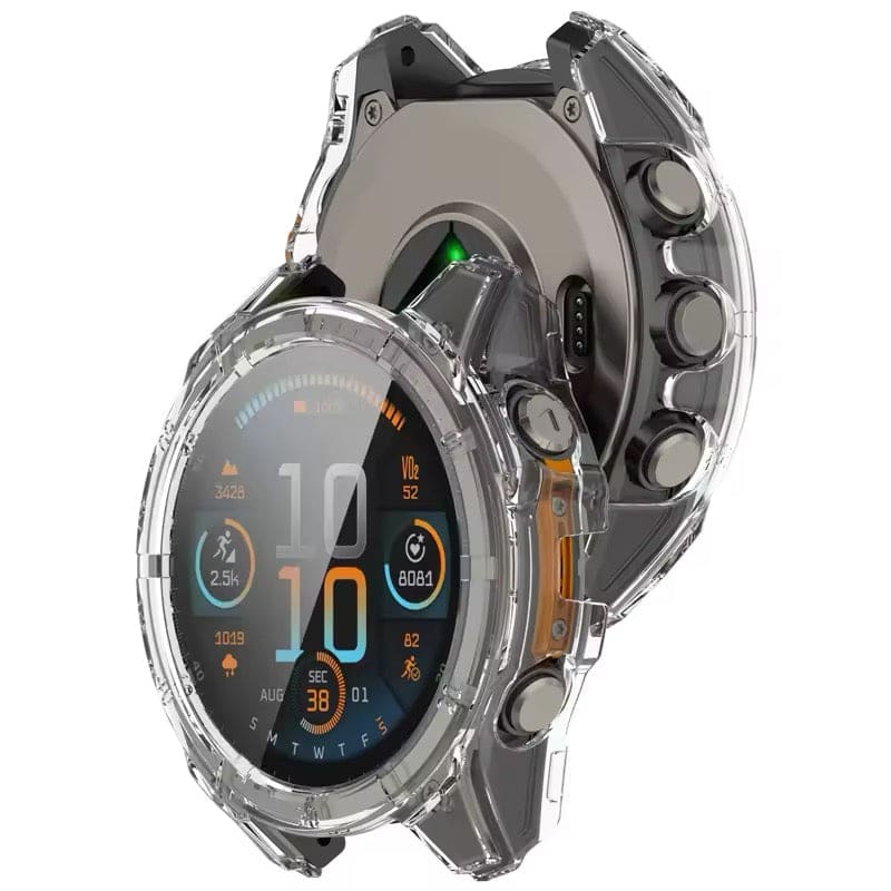 Protective Case for Garmin fenix 8 (43mm) Series (Clear) - Image 2