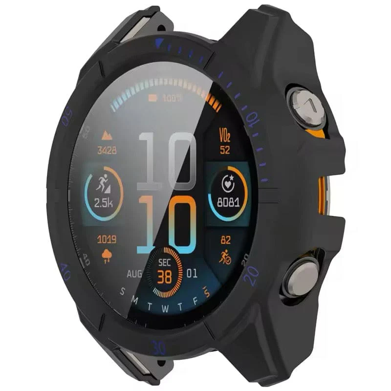 Protective Case for Garmin fenix 8 (47mm) Series (Black) - Image 3