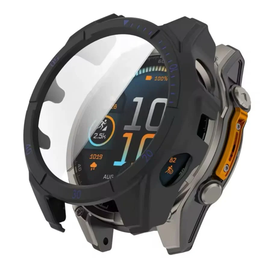 Protective Case for Garmin fenix E (47mm) Series (Black)