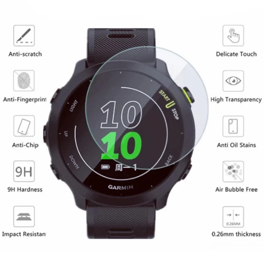Screen Protector for Garmin Forerunner 55 Watch - Image 3