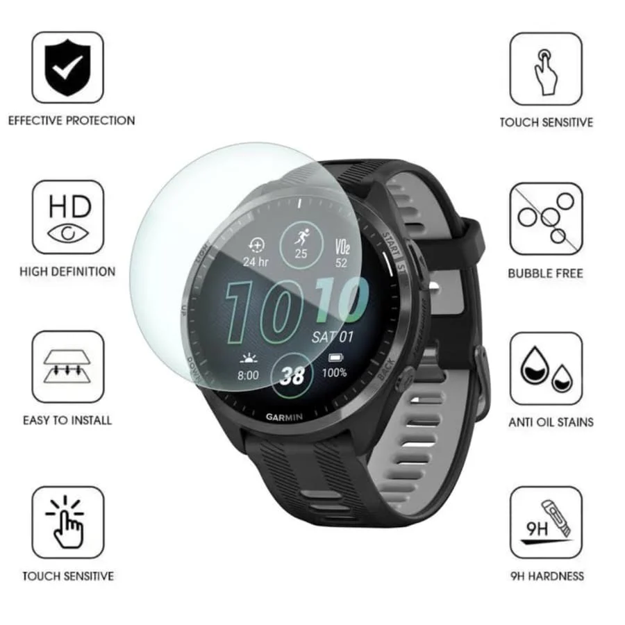 Screen Protectors for Garmin Forerunner 965 (Set of 2) - Image 2