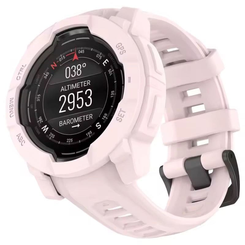Protective Case for Garmin Instinct 3 (45mm) (Pink) - Image 2