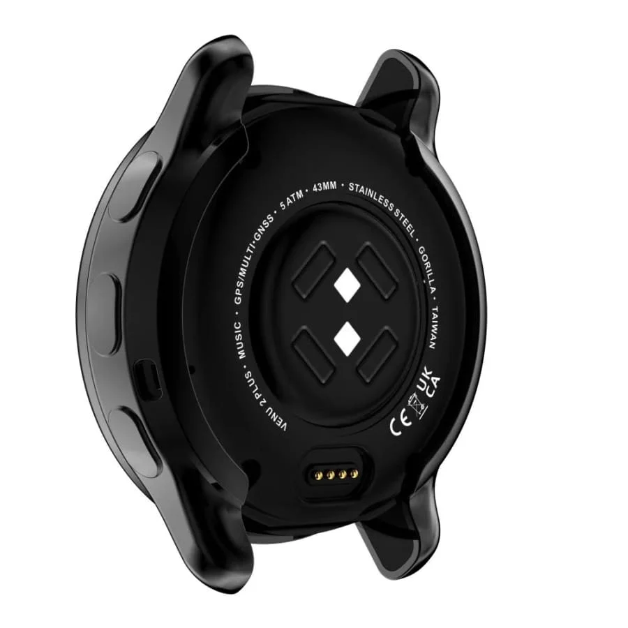Protective Case for Garmin Venu 2 Plus (Black) - Image 4