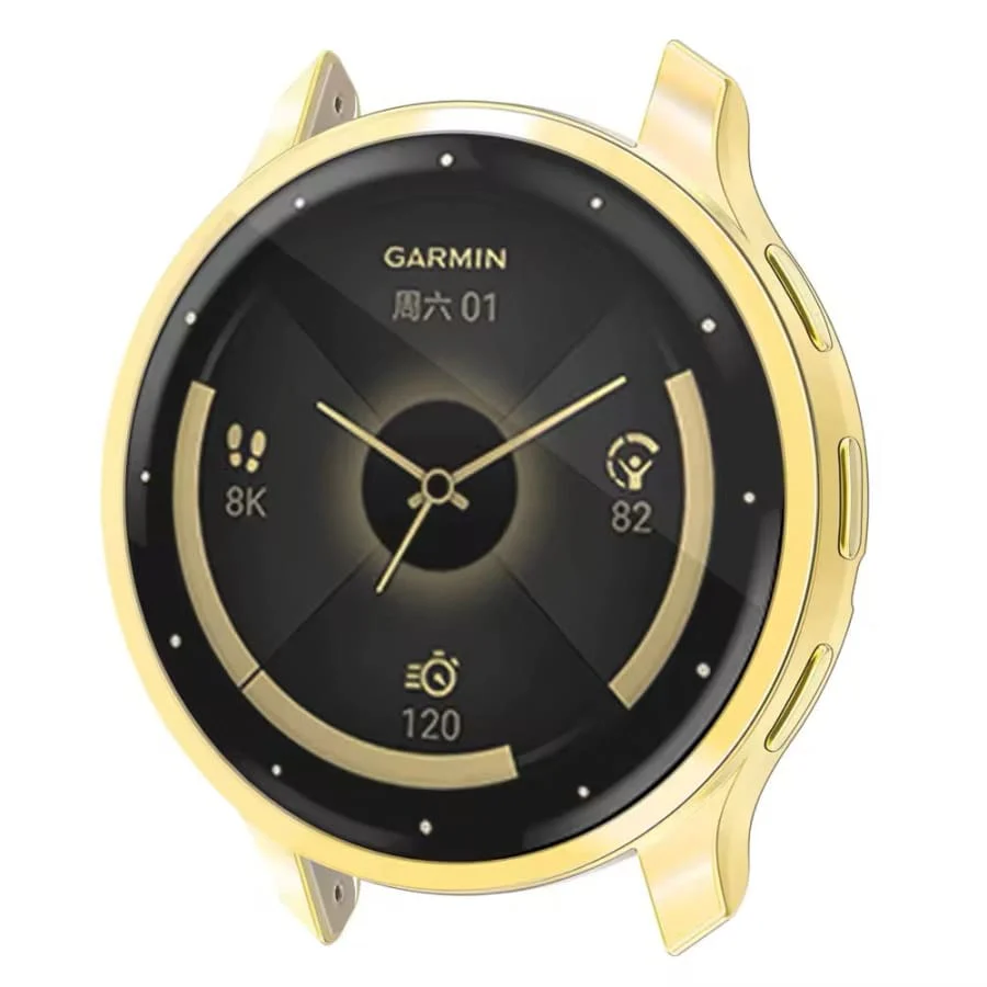 Protective Case for Garmin Venu 3S (Gold) - Image 3
