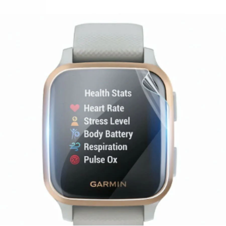 Hydrogel Screen Protectors for Garmin Venu Sq Series (Pack of 6)