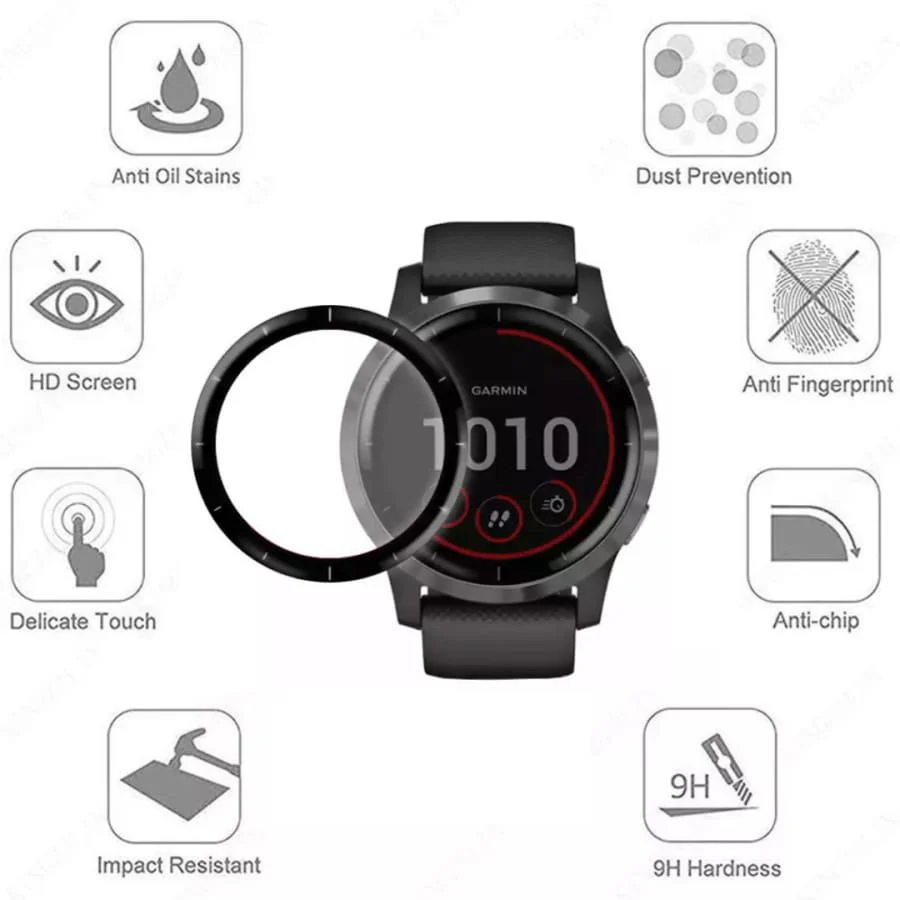 Screen Protectors for Garmin Vivoactive 4 (Pack of 2) - Image 2